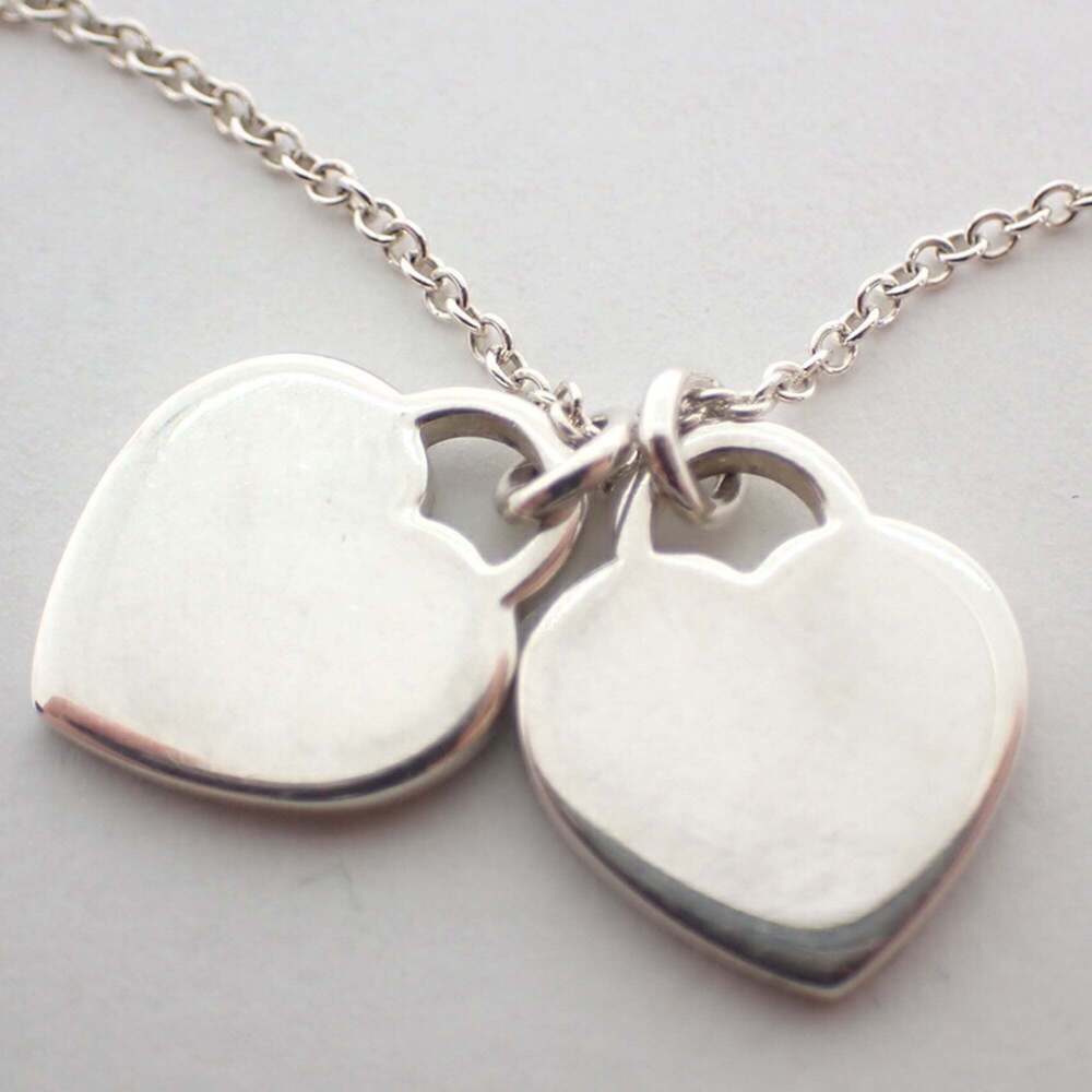 TIFFANY Authentic Silver Heart Necklace - Picture 7 of 10
